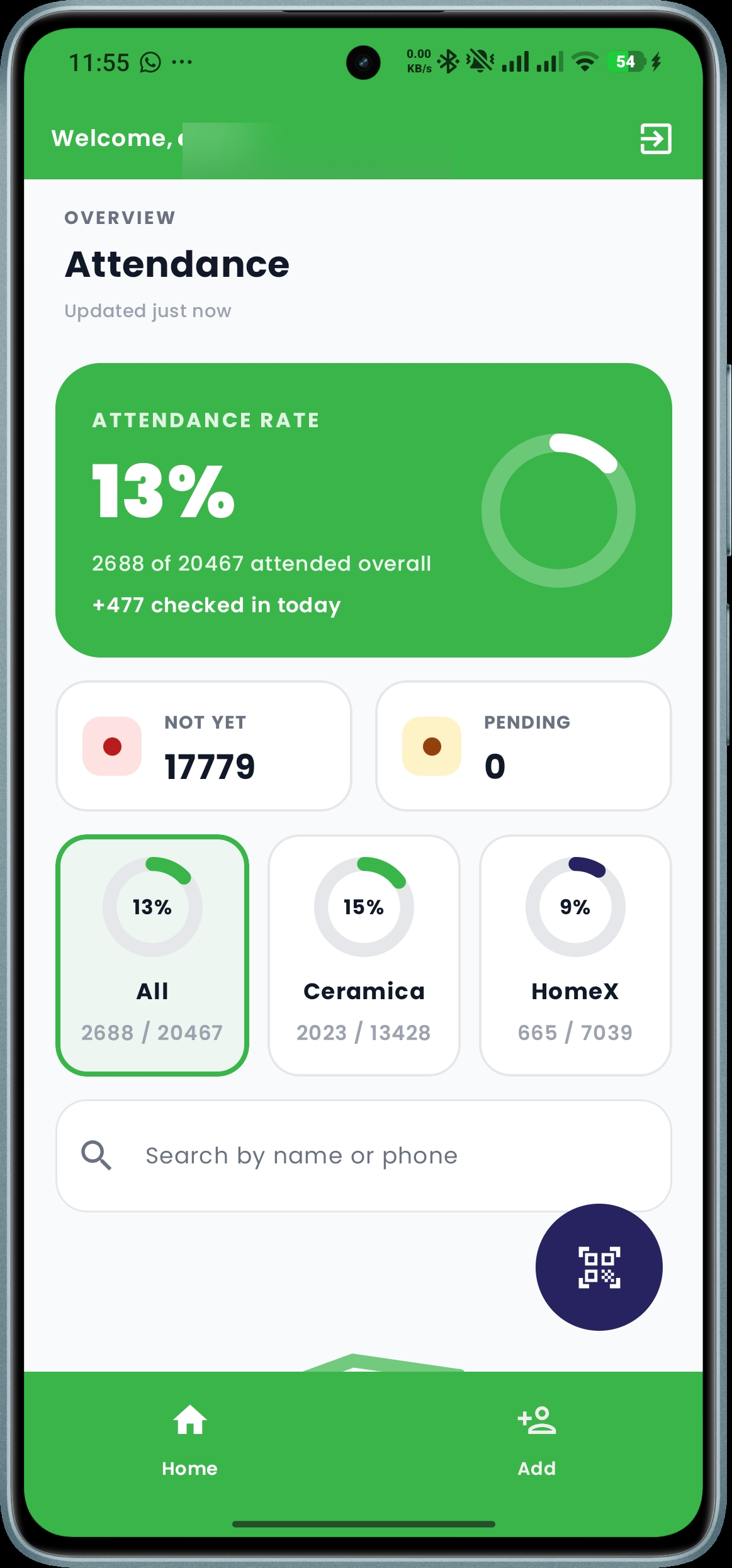 Home / Attendance
